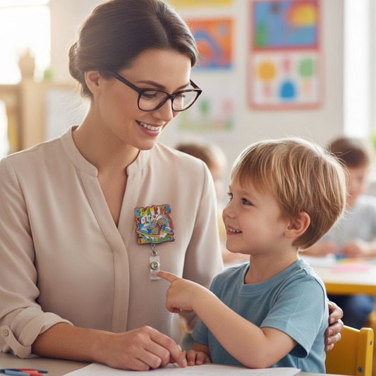 Autism Awareness Badge Reel
