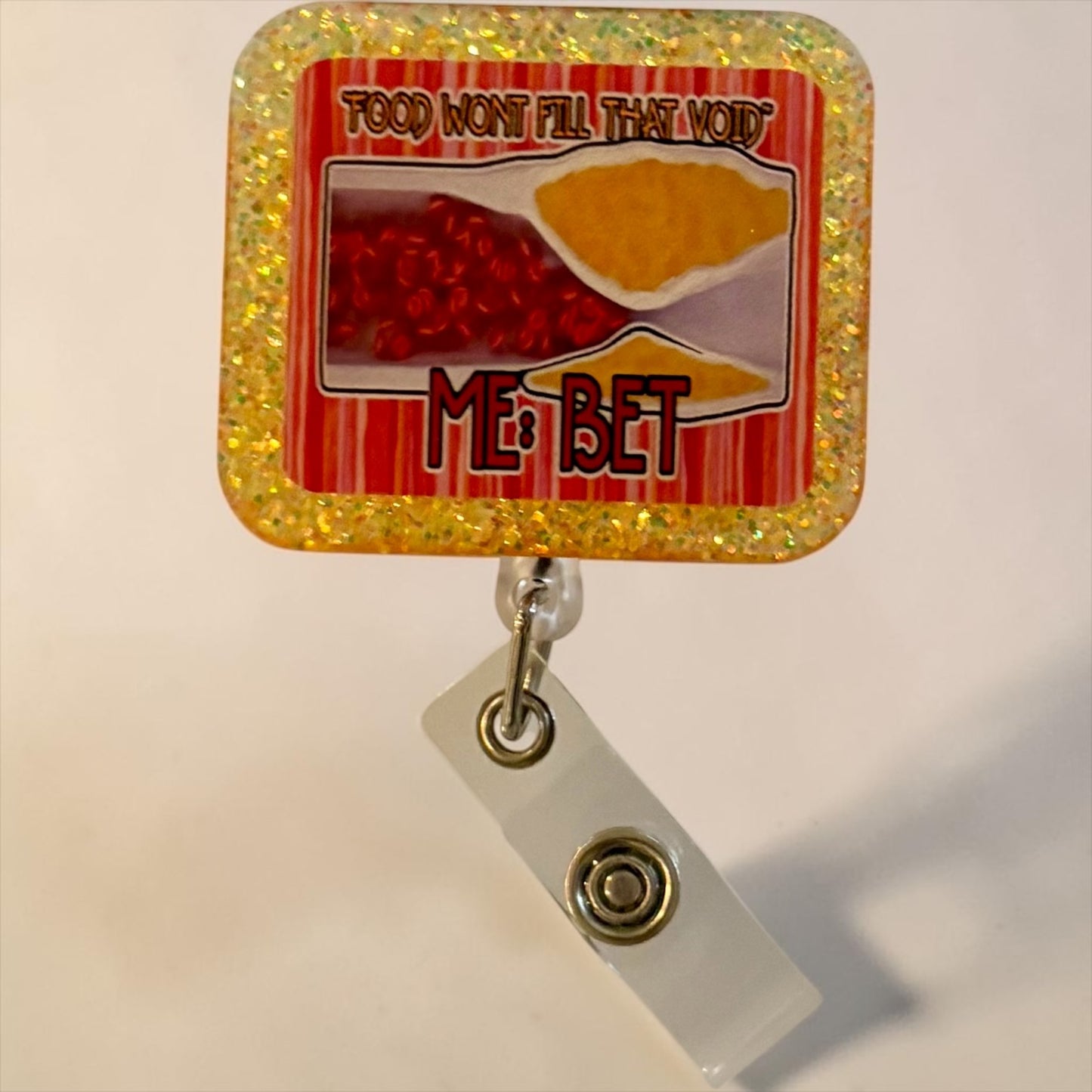 Funny Vascular Badge Reel – Clogged Artery Medical Humor