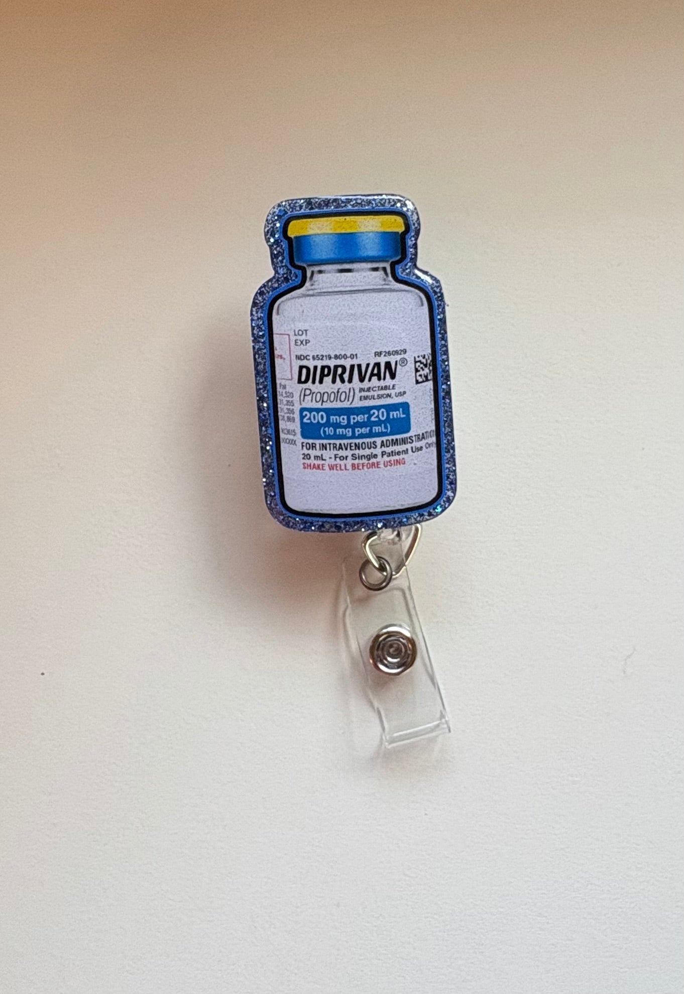 Diprivan Badge Reel - Propofol Badge Reel