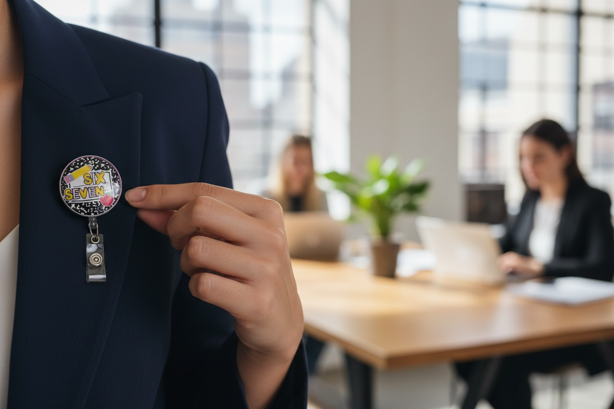 Six Seven Badge Reel- Teacher Edition