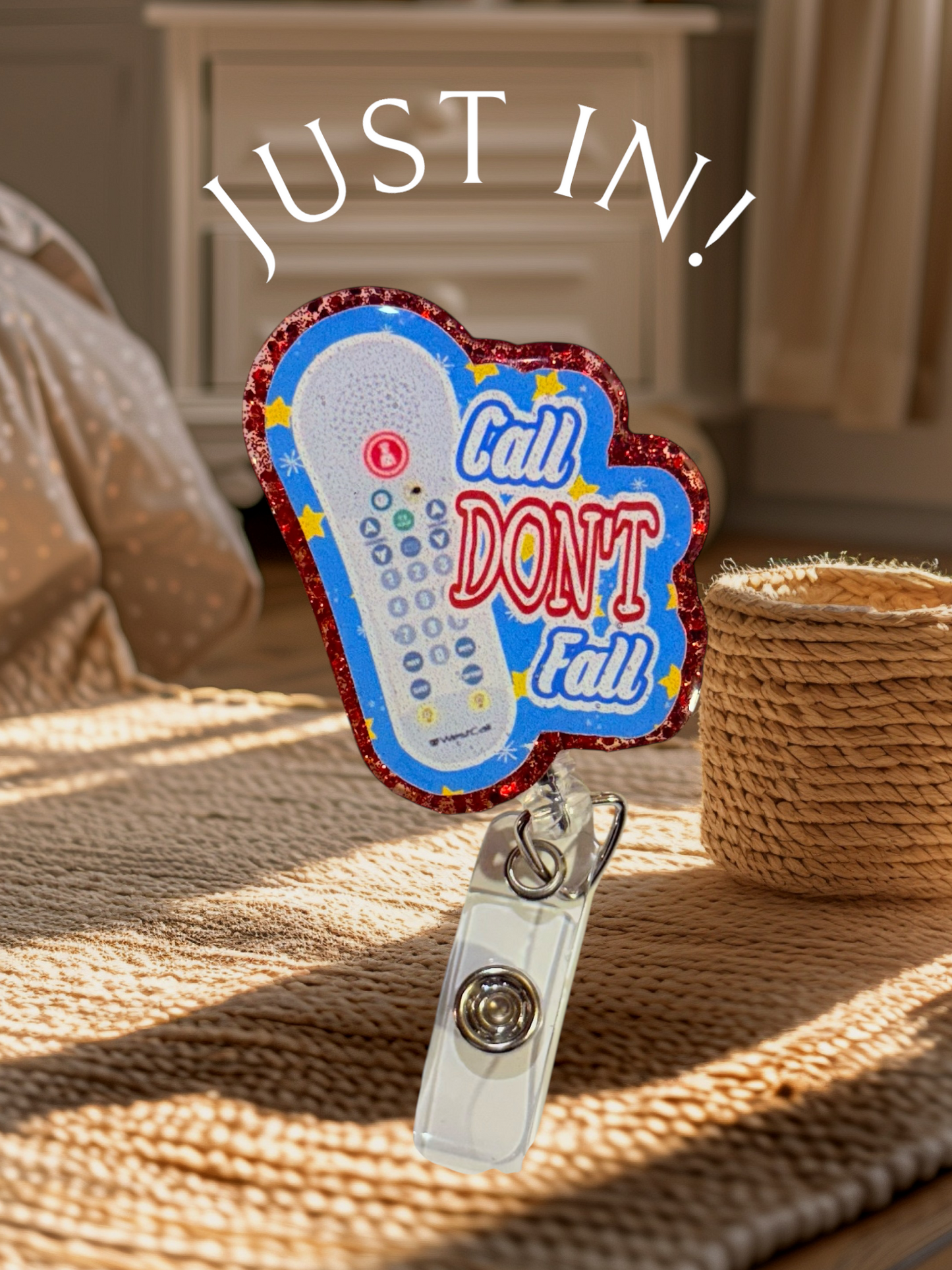 Call Don’t Fall Badge Reel