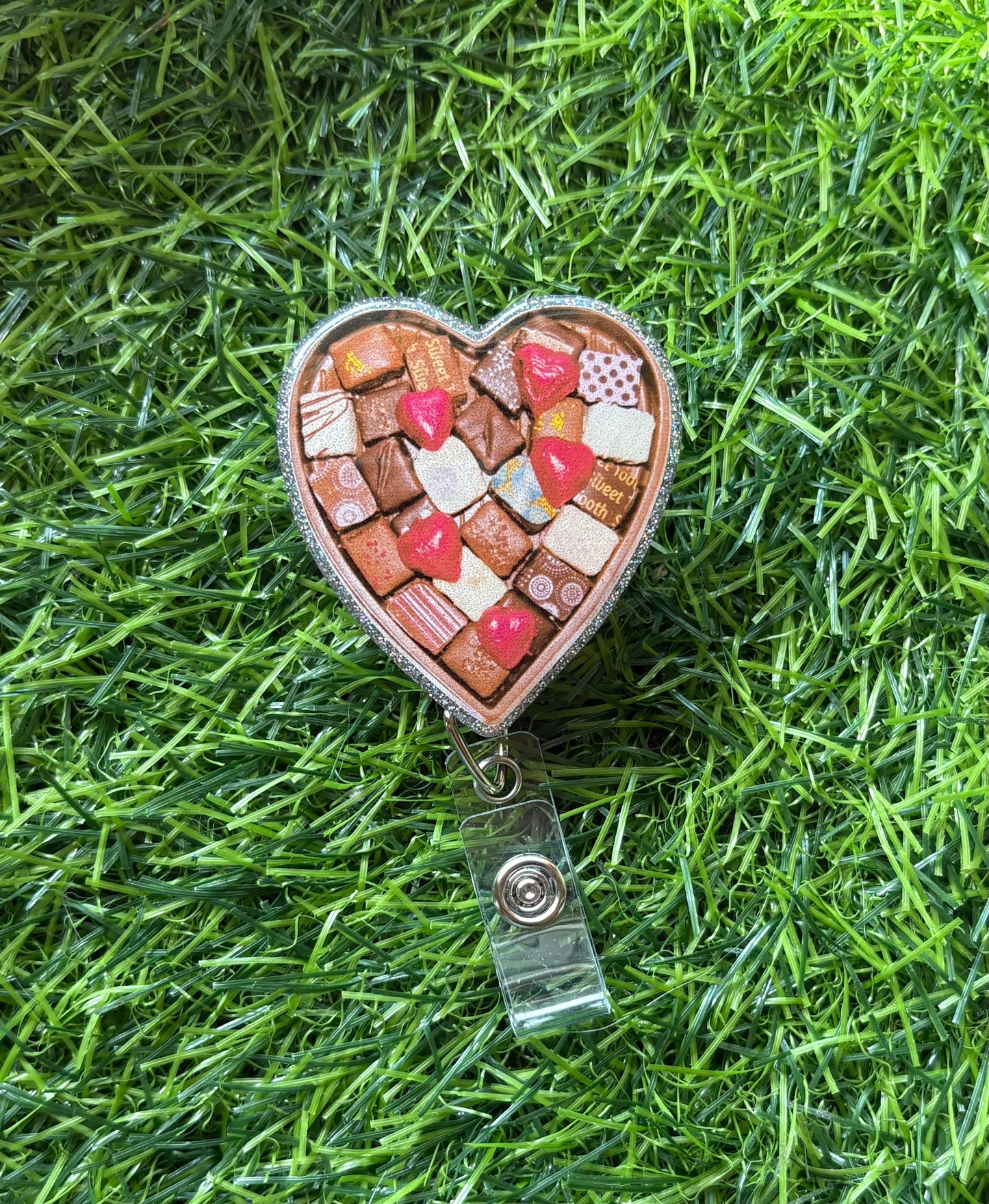 Valentines Day Chocolate Badge Reel