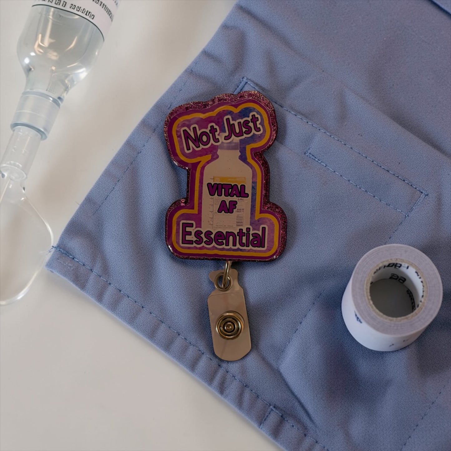 Vital AF badge reel, Dietary Badge Reel