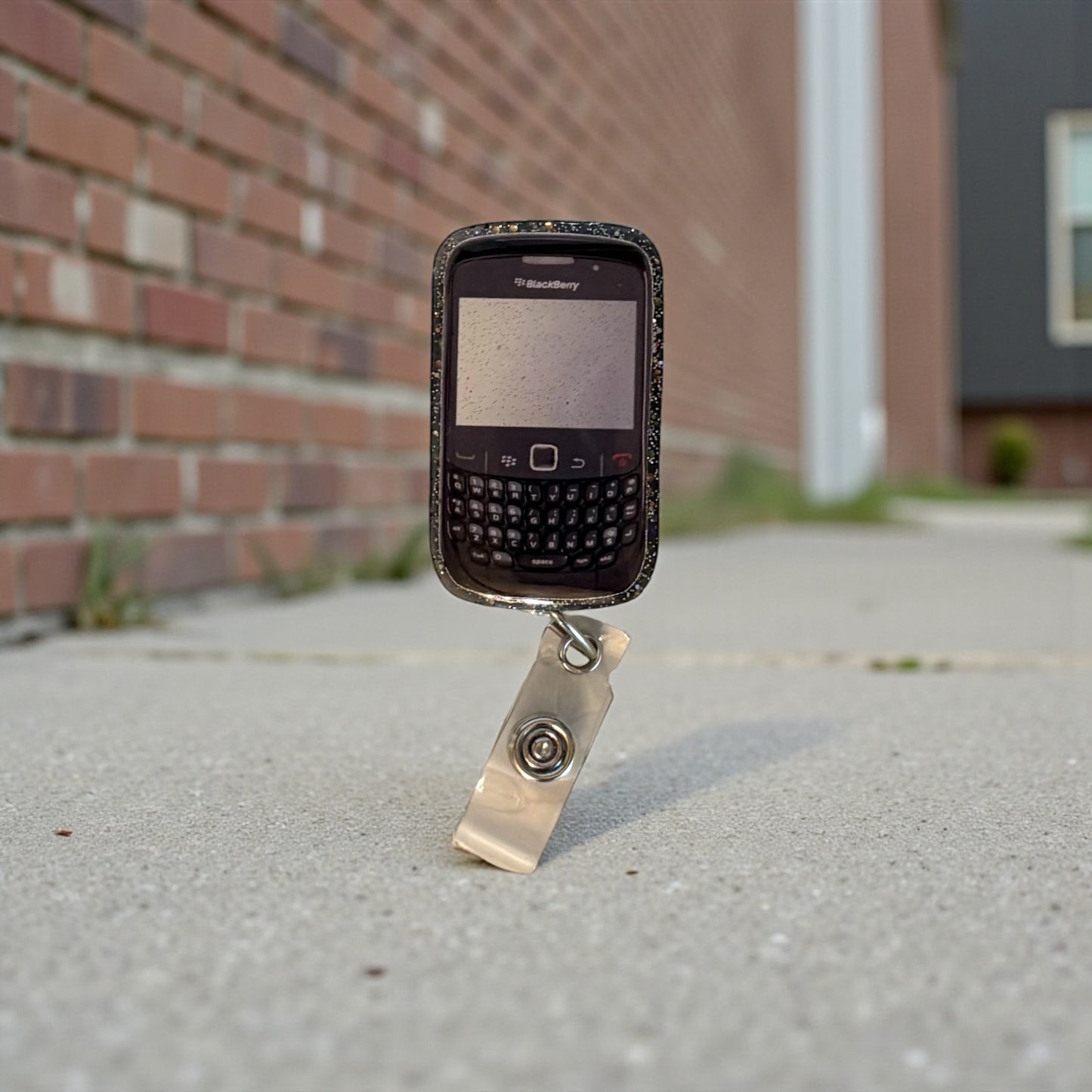 Retro BlackBerry Phone Badge Reel – Classic Throwback Tech