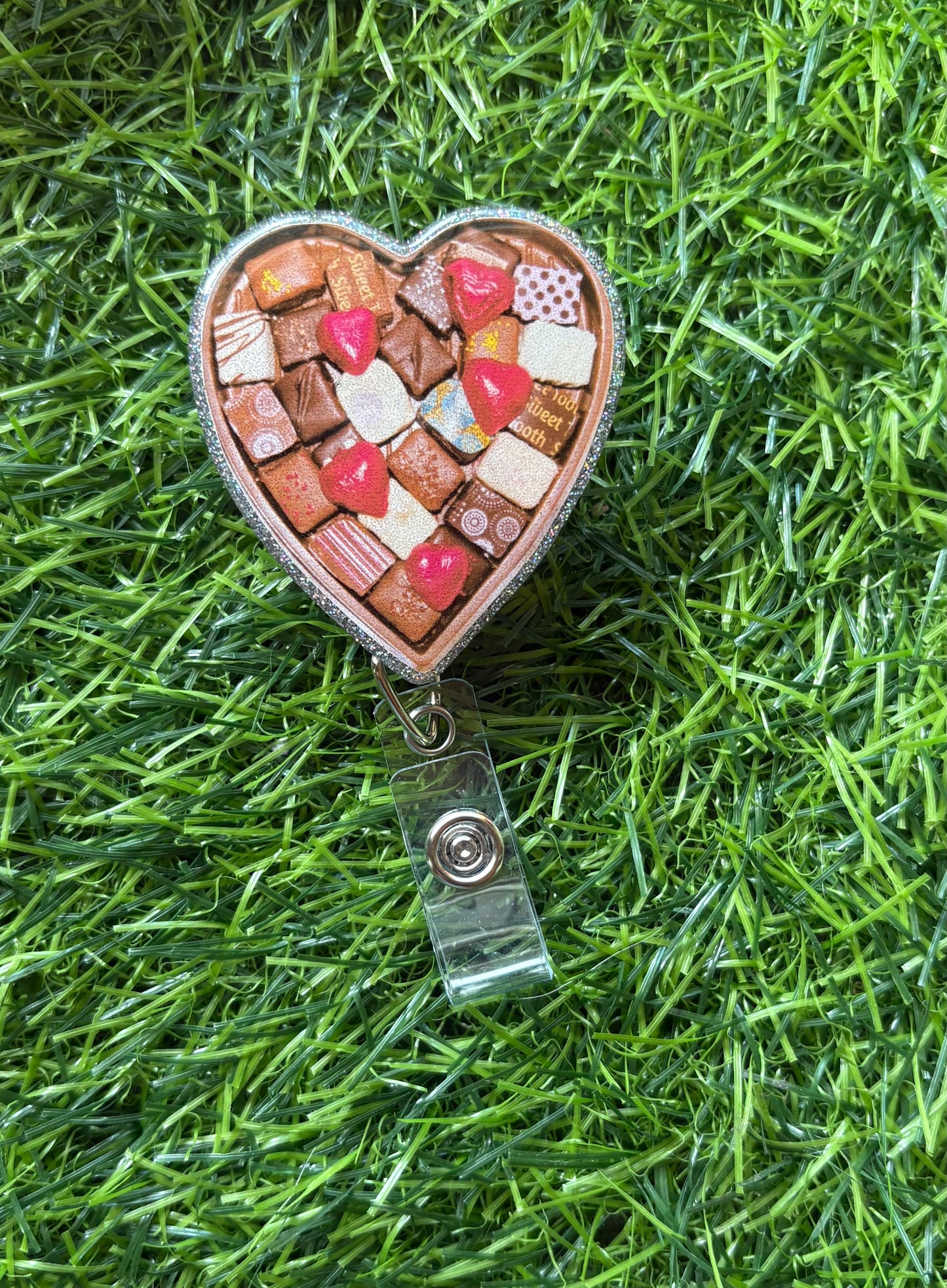 Valentines Day Chocolate Badge Reel