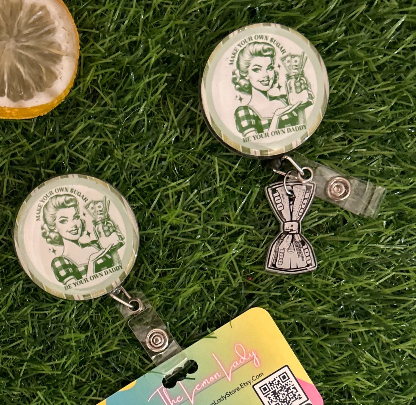 Funny Badge Reel, sugar daddy badge reel, Girl Boss Badge Reel, Badge Reel,Medical ID Badge,Nurse Badge Reel, Work Badge Holder