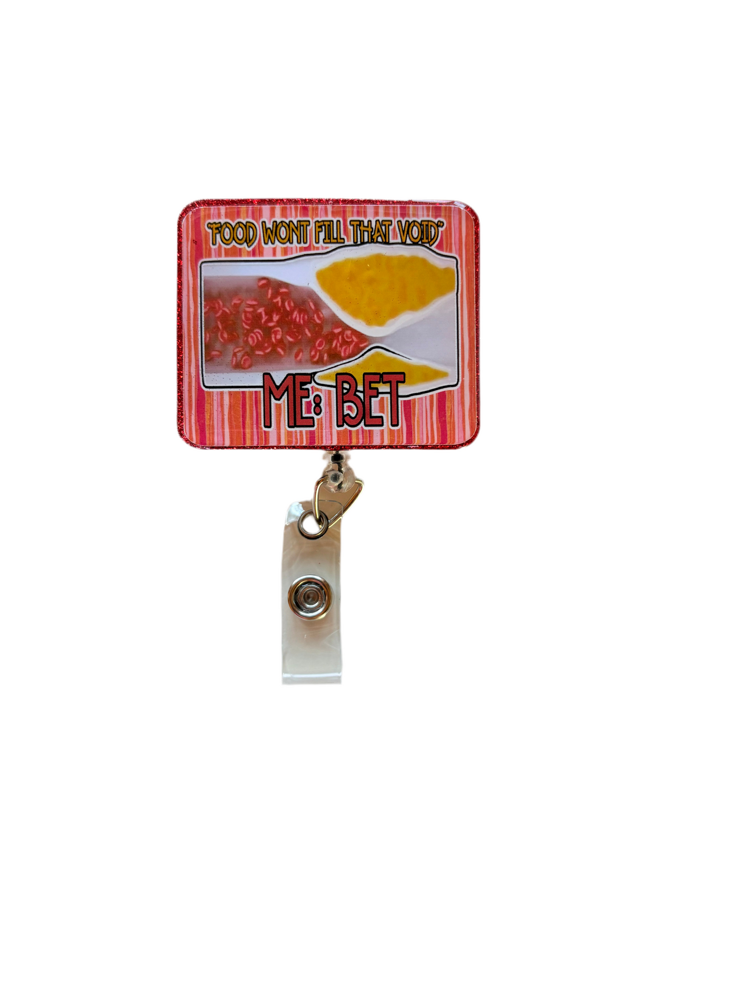 Funny Vascular Badge Reel – Clogged Artery Medical Humor