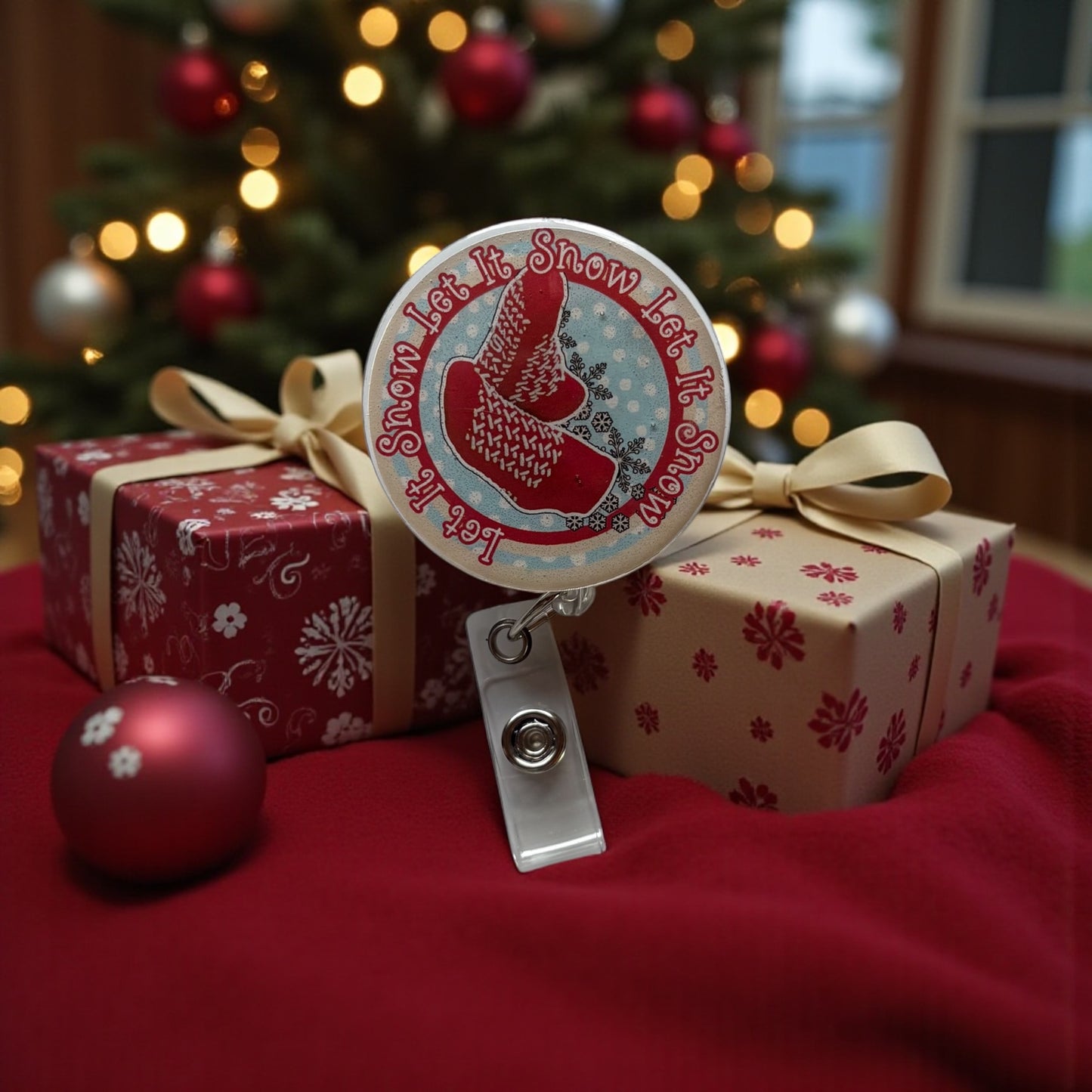 Let It Snow Badge Reel –