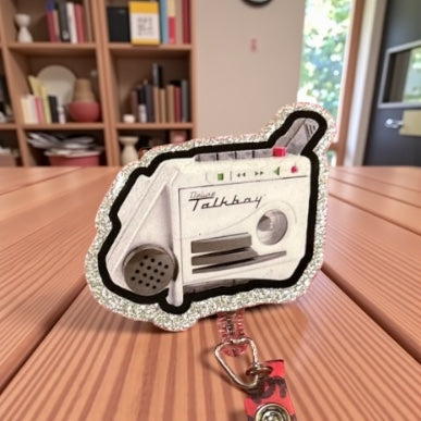 Retro Talkboy Badge Reel – 90s Throwback Edition