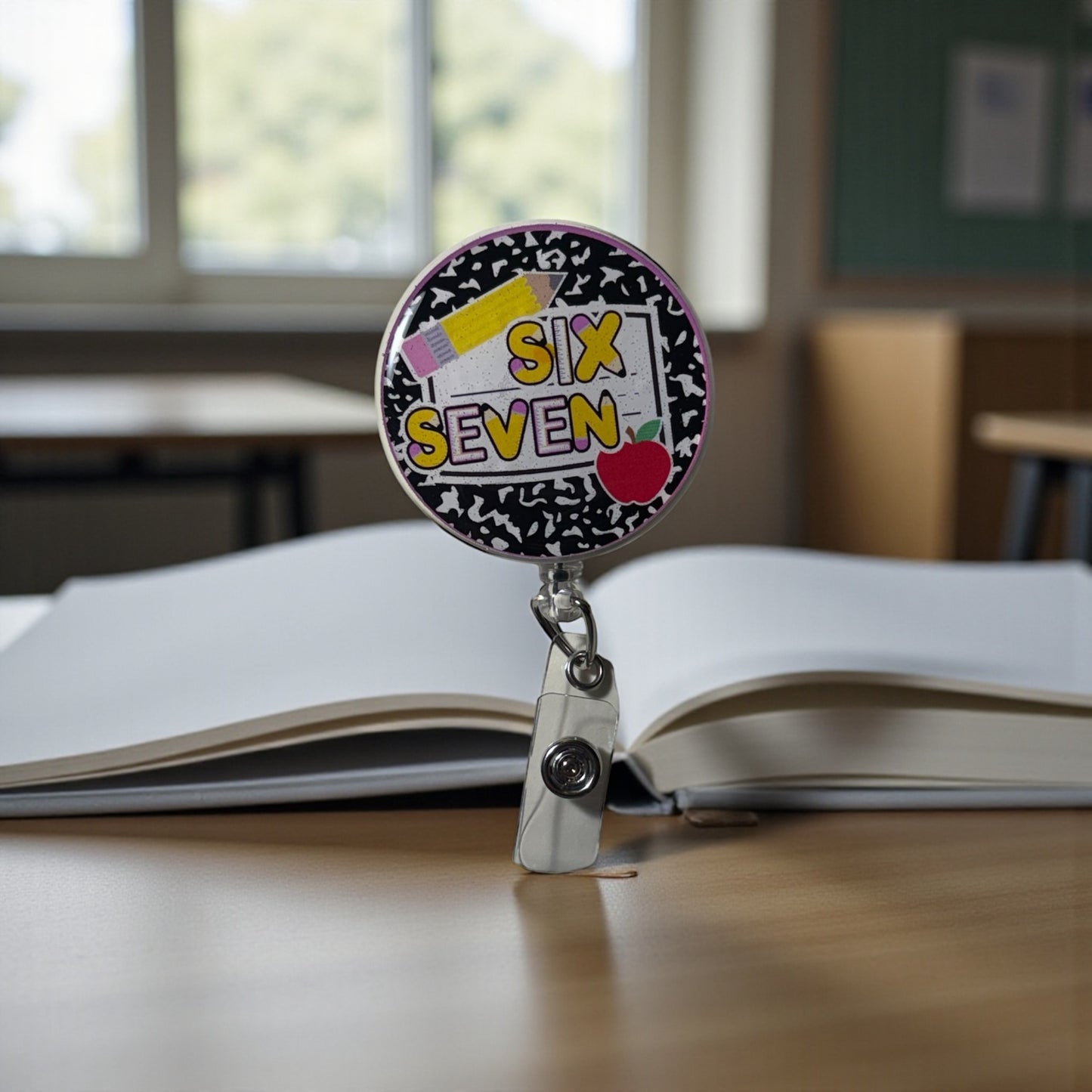 Six Seven Badge Reel- Teacher Edition