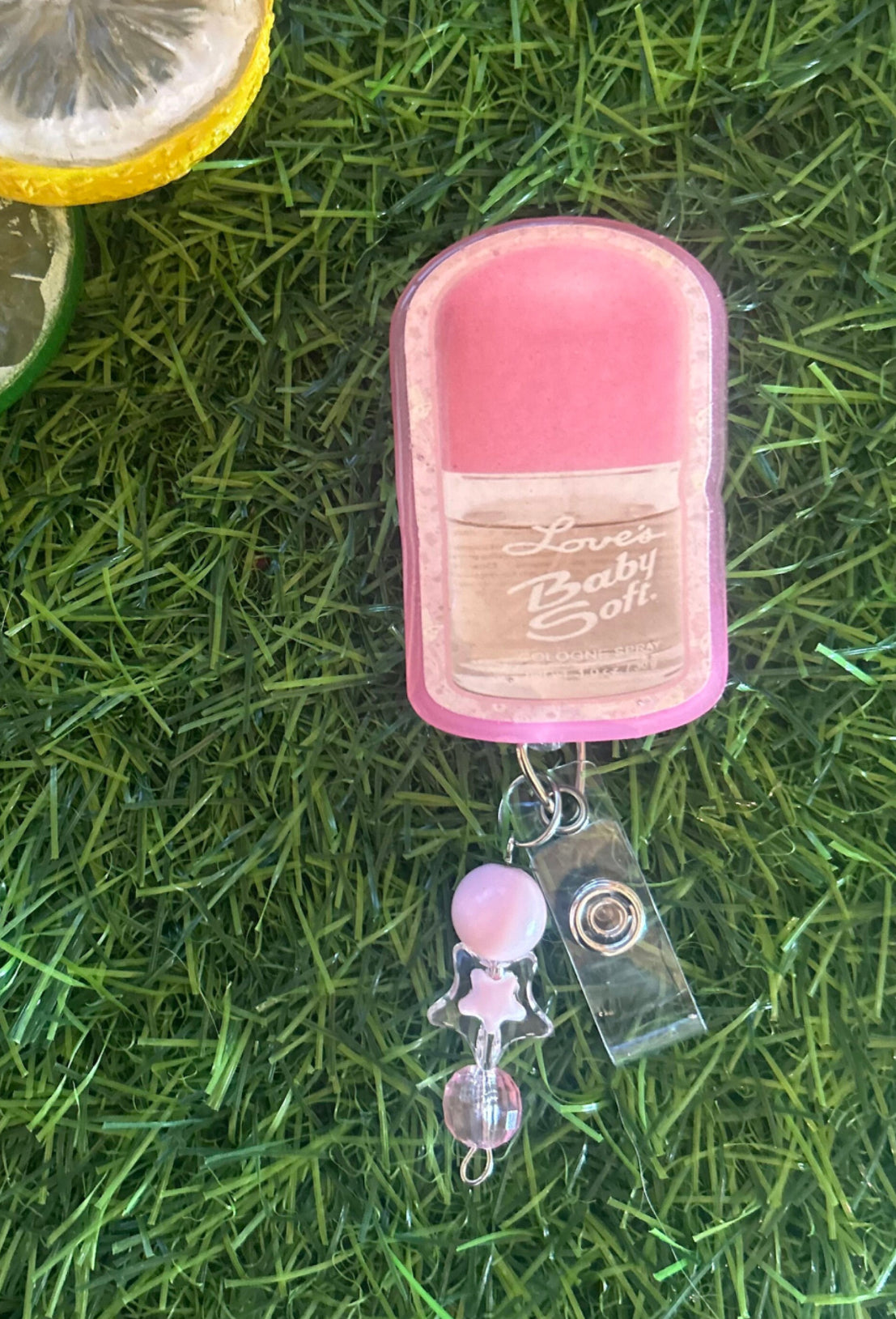 Baby Soft Retro Badge Reel