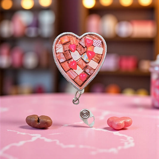 Valentines Day Chocolate Badge Reel