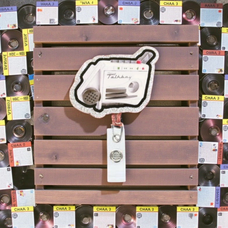 Retro Talkboy Badge Reel – 90s Throwback Edition