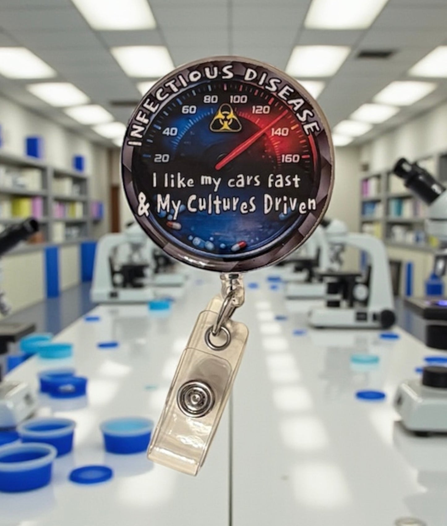 Infectious Disease Badge Reel, Men’s Badge Reel