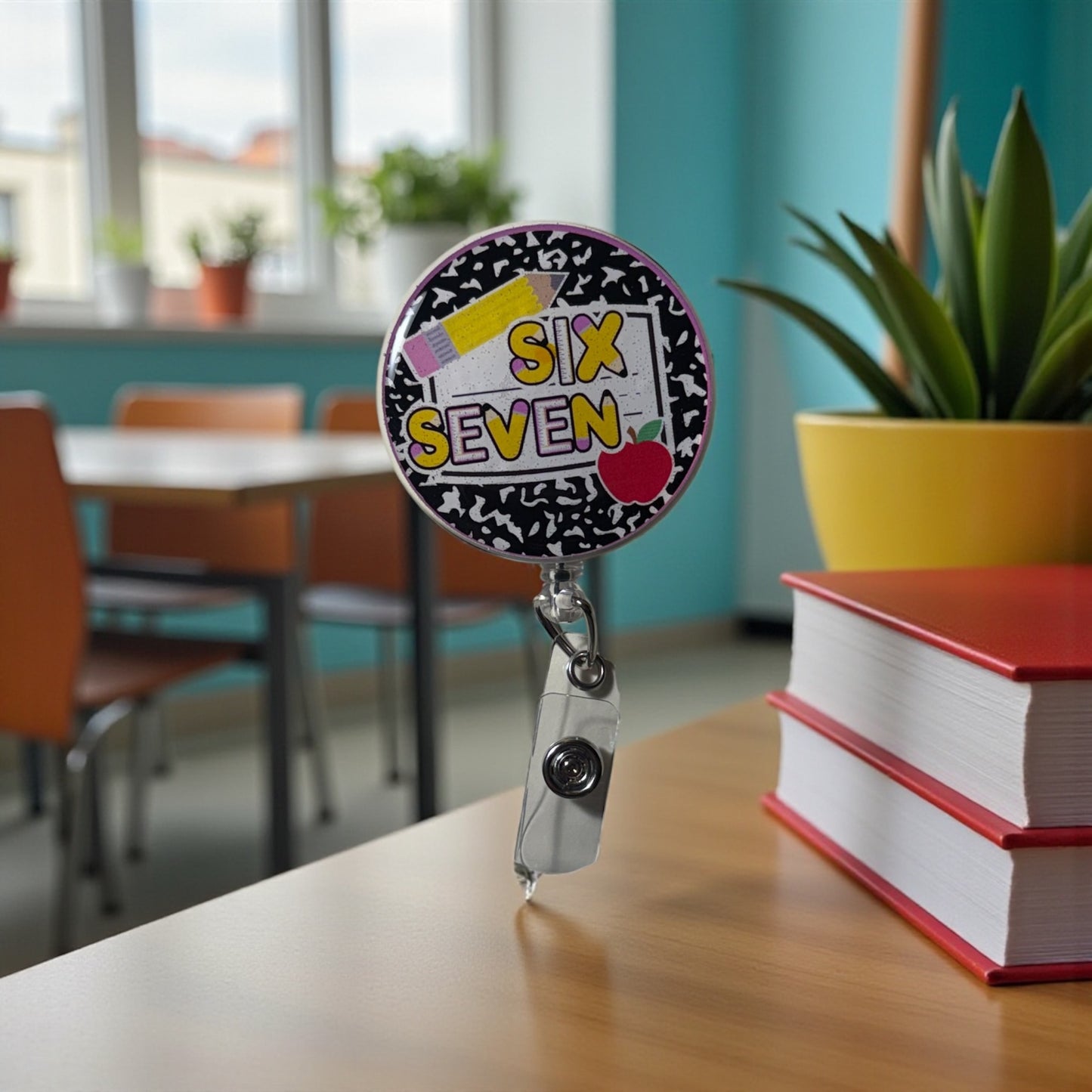 Six Seven Badge Reel- Teacher Edition