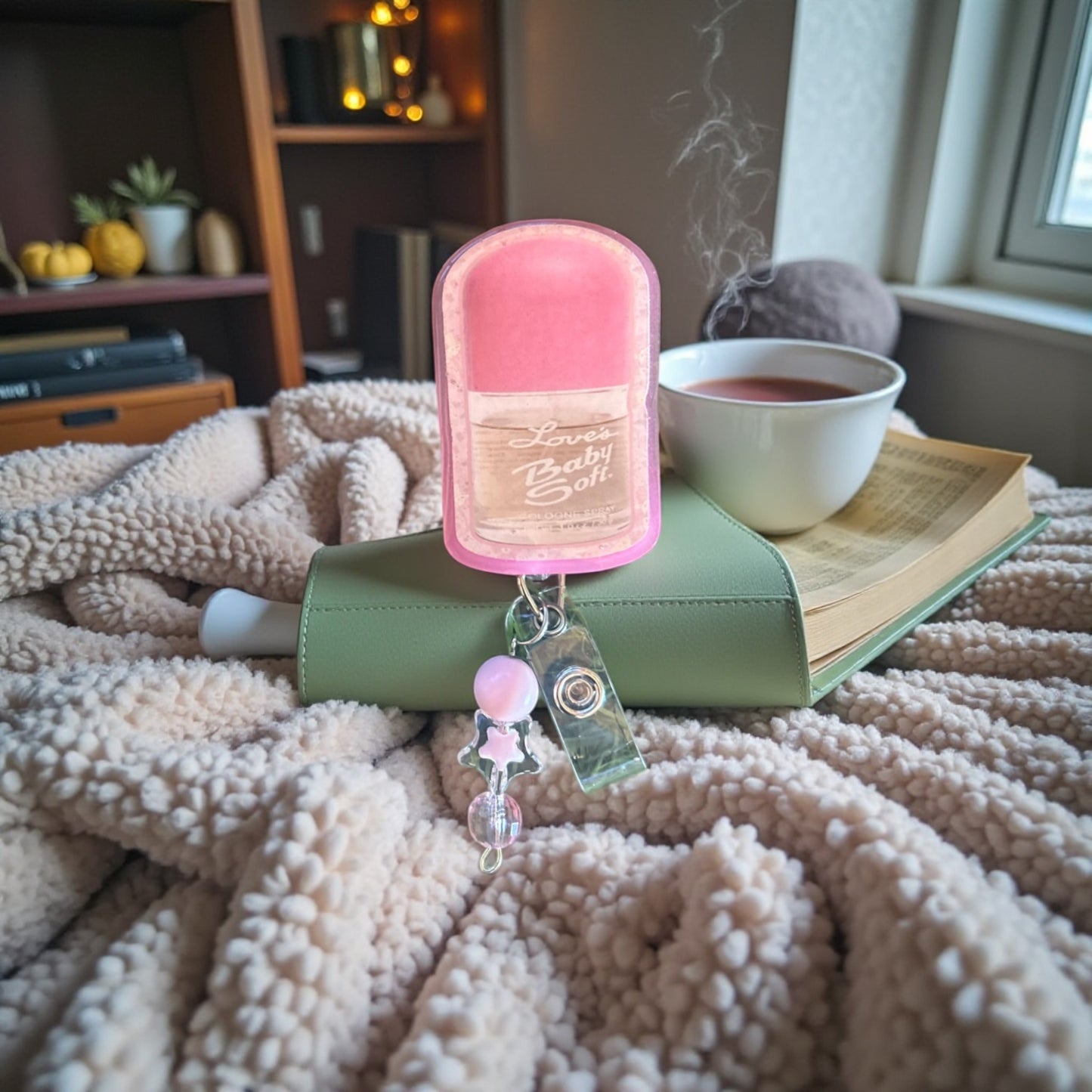 Baby Soft Retro Badge Reel