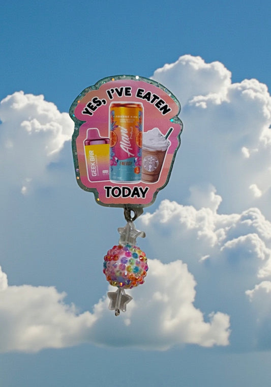 Nurse Lunch Badge Reel