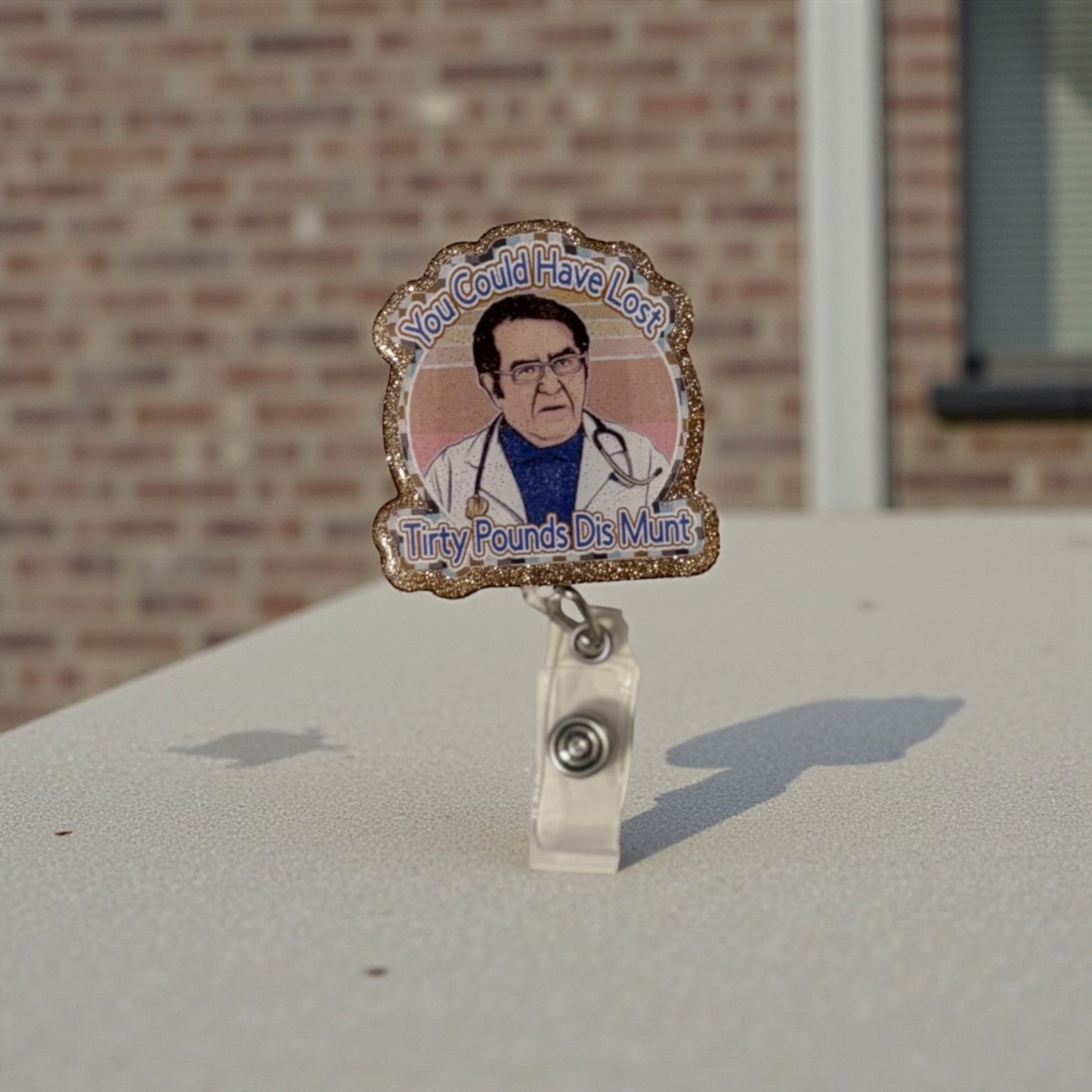 Weight-Loss Reality TV Inspired Badge Reel – Healthcare Humor