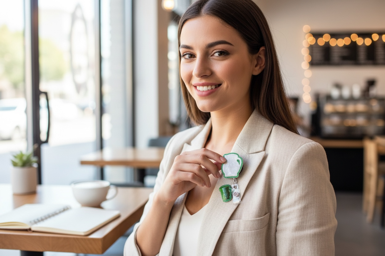 Kool-Aid Badge Reel | Retro Nostalgic Badge Holder | Fun Colorful Retractable Clip