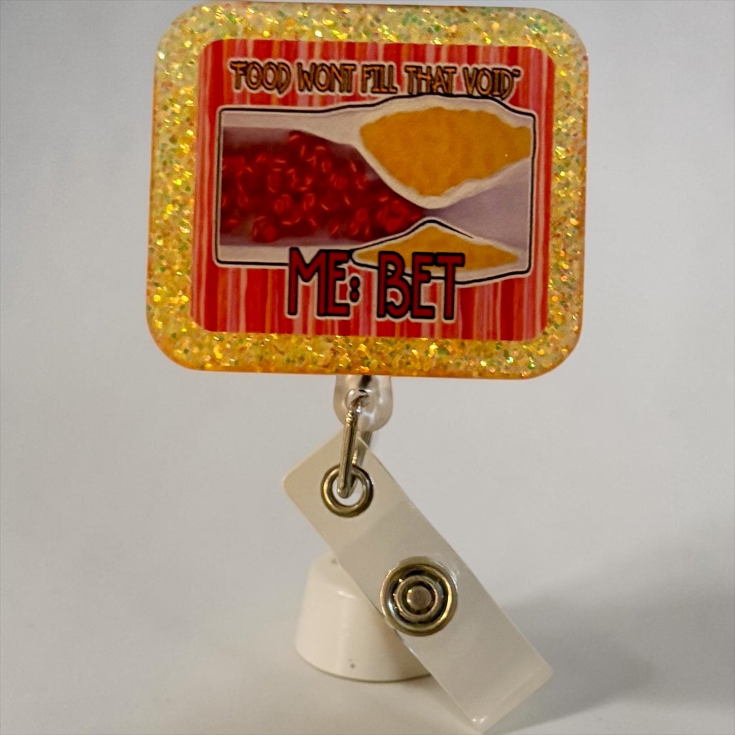 Funny Vascular Badge Reel – Clogged Artery Medical Humor