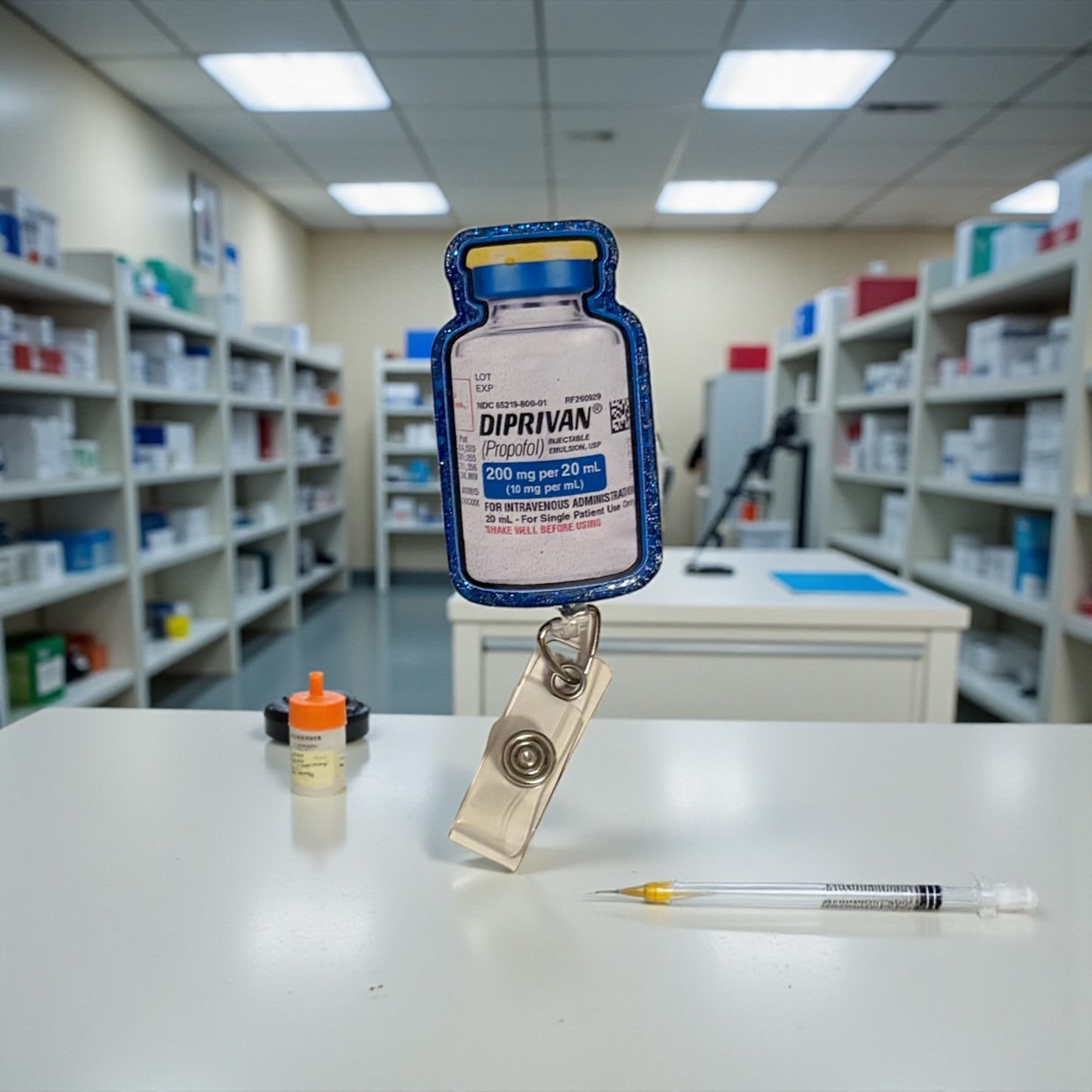 Diprivan Badge Reel - Propofol Badge Reel