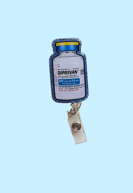 Diprivan Badge Reel - Propofol Badge Reel