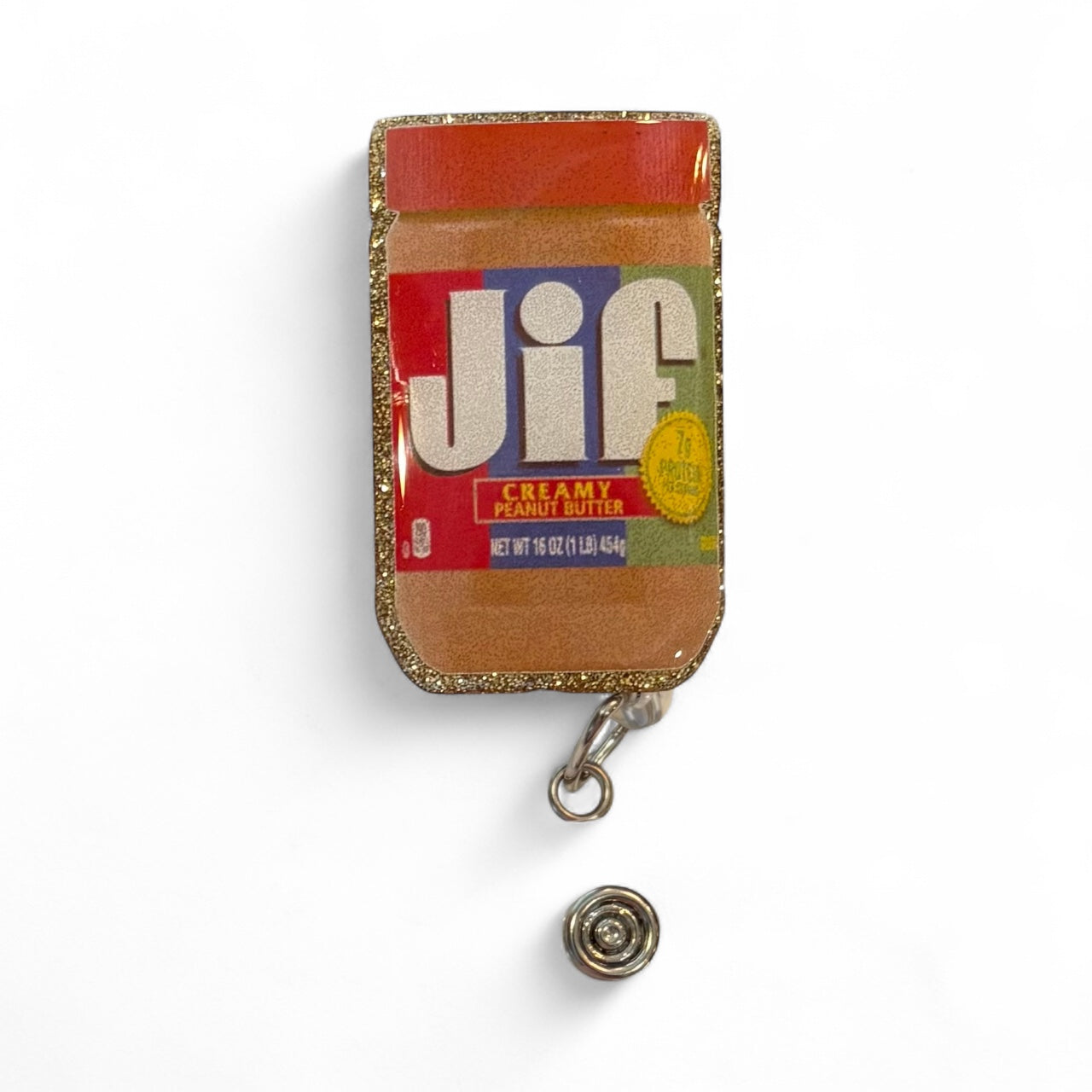 Peanut Butter Badge Reel- Foodie Badge Reel