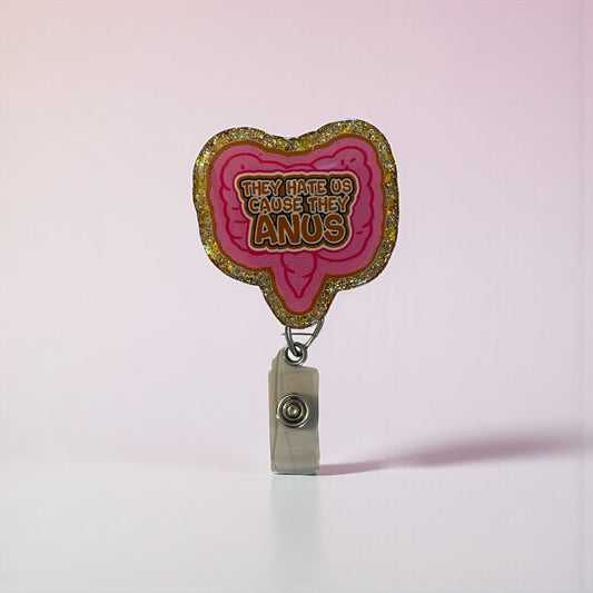 GI nurse badge reel  - gastrology nurse badge reel - funny nurse badge reel - colon badge reel