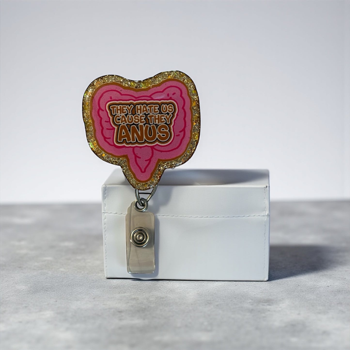 GI nurse badge reel  - gastrology nurse badge reel - funny nurse badge reel - colon badge reel