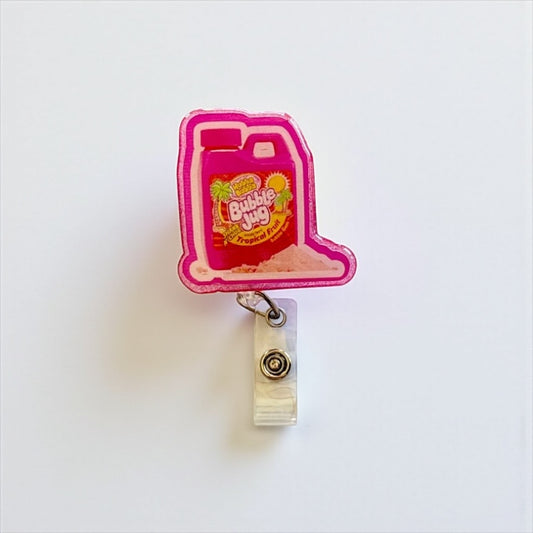 Bubble Jug Badge Reel – 90s Nostalgic Nurse ID Clip, Retro Candy Badge Holder, Cute Badge Reel for Nurses, CNAs, or Techs
