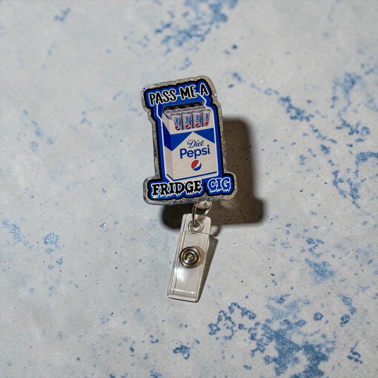 Fridge Cig Badge Reel,  Pepsi  Badge Reel