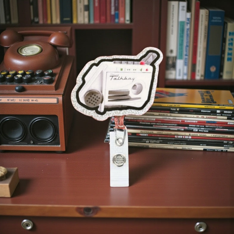 Retro Talkboy Badge Reel – 90s Throwback Edition