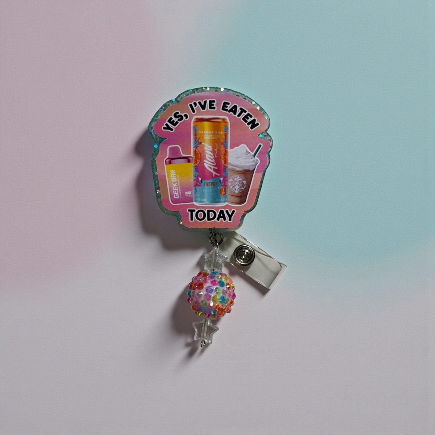 Nurse Lunch Badge Reel