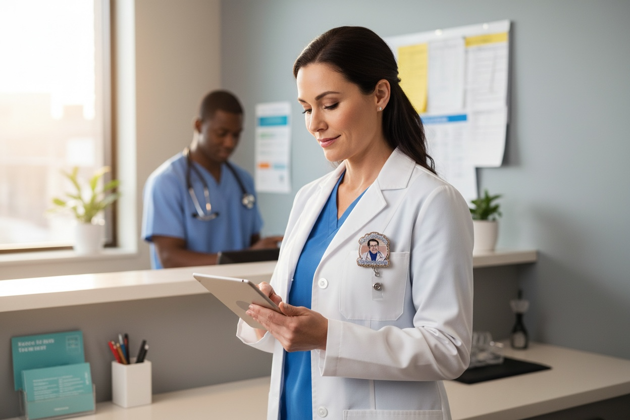 Weight-Loss Reality TV Inspired Badge Reel – Healthcare Humor