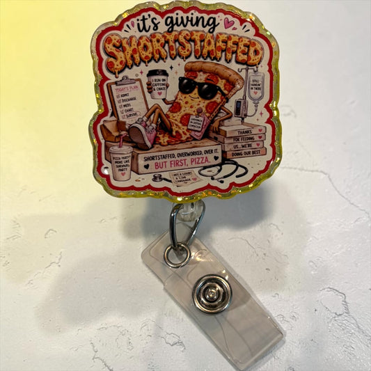 Pizza Party Badge Reel
