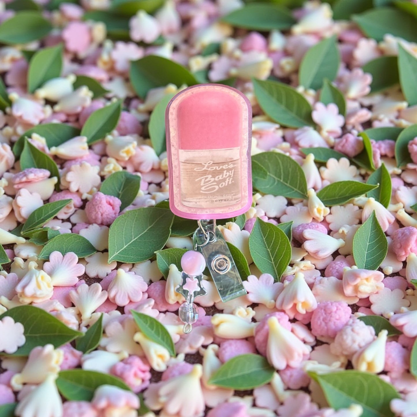 Baby Soft Retro Badge Reel