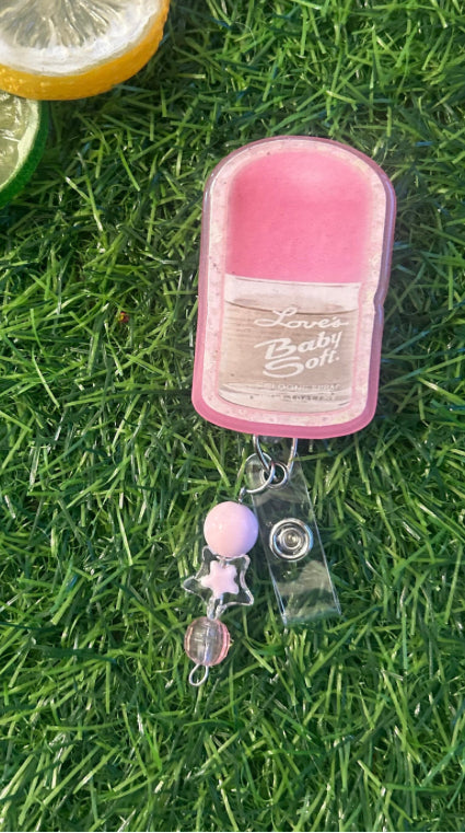 Baby Soft Retro Badge Reel