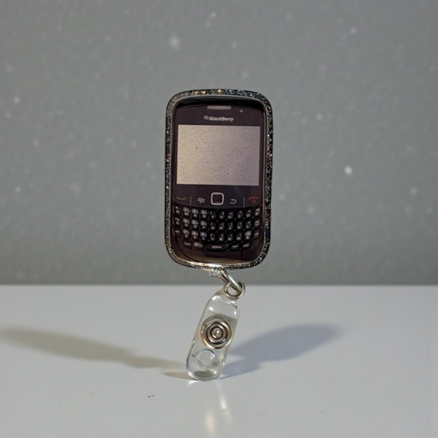 Retro BlackBerry Phone Badge Reel – Classic Throwback Tech