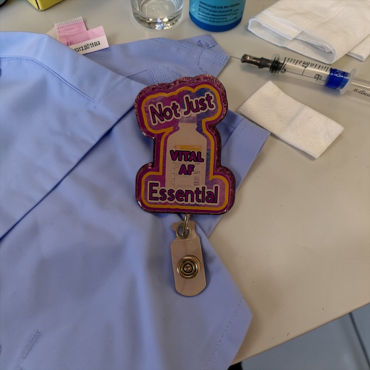 Vital AF badge reel, Dietary Badge Reel