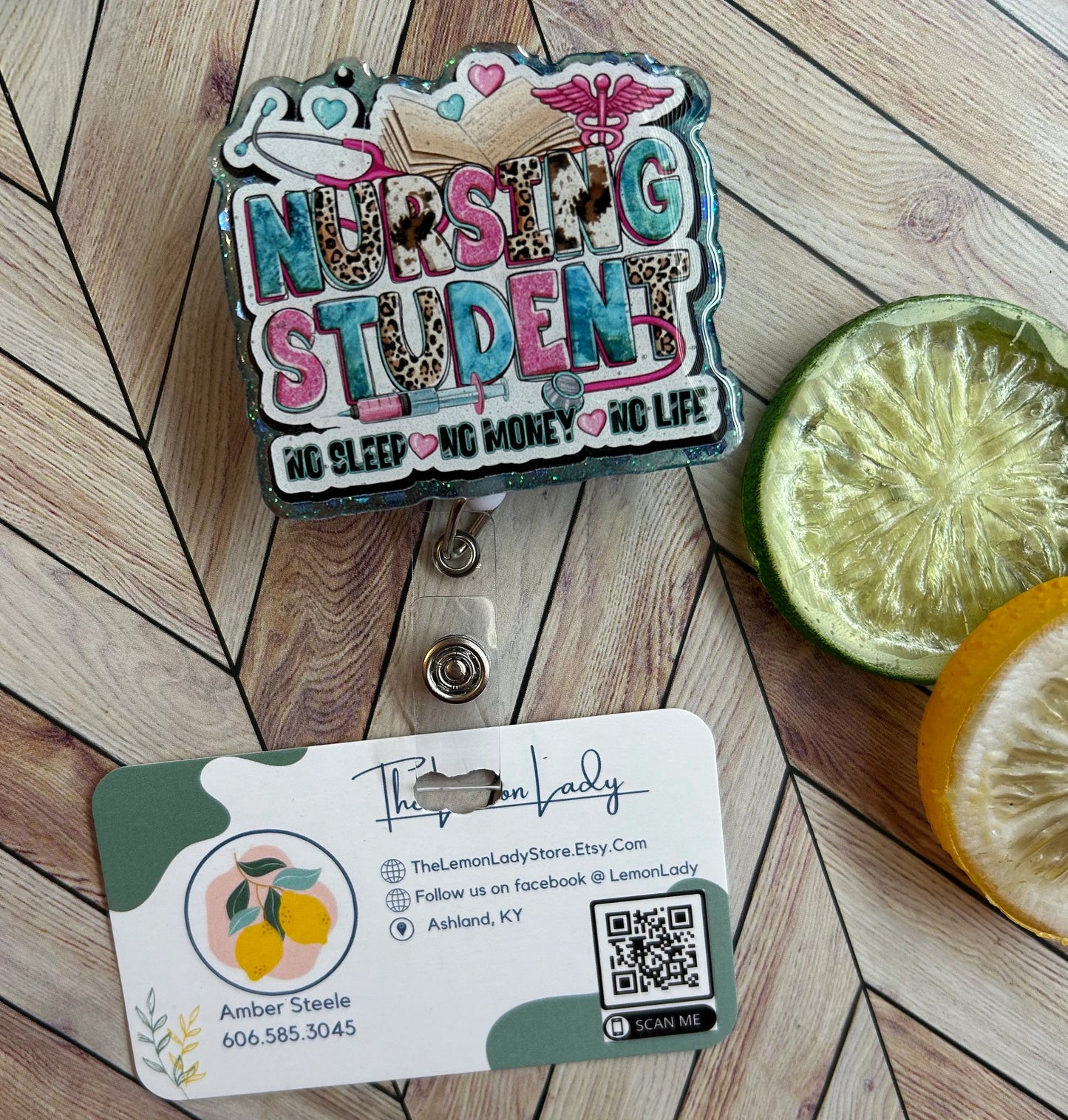 Nursing Student Badge Reel – Fun Gift for Nursing School or Student Nurses