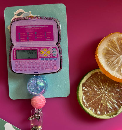 Dear Diary Badge Reel | 90s Nostalgia ID Clip | Retro Toy Badge Holder | Funny Nurse Gift | Cute Retractable Work Reel