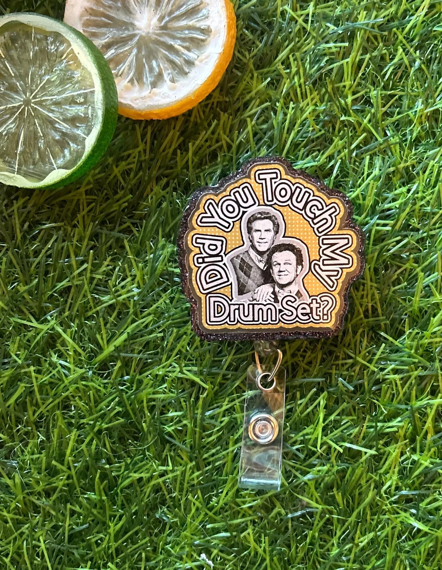 Funny Nurse Badge Reel – Step Brothers “Did You Touch My Drum Set?” Clip for ER, ICU, or Hospital Staff