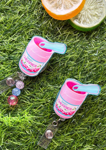 Baby Alive Badge Reel, Funny Pediatric Nurse ID Clip, 90s Toy-Inspired Work Accessory, Retro Nurse Badge Holder