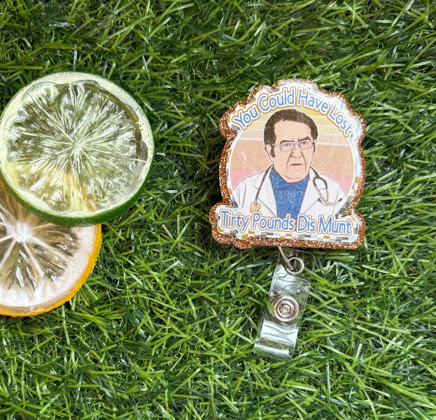 Dr. Now Badge Reel, My 600 lb Life Badge Reel, ER Nurse Badge Reel, Funny Badge Reel, Badge Reel Nursing