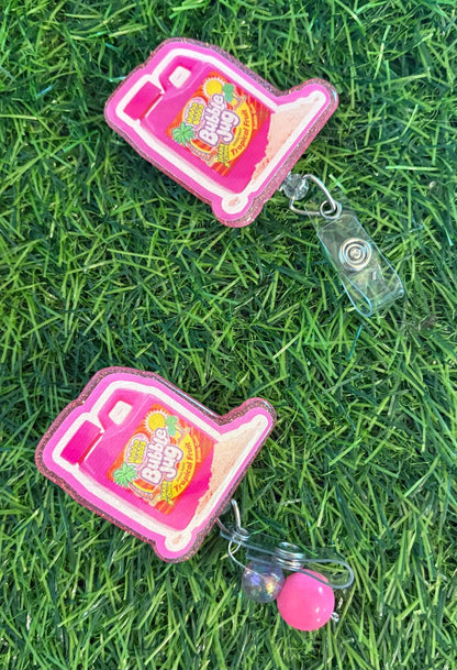 Bubble Jug Badge Reel – 90s Nostalgic Nurse ID Clip, Retro Candy Badge Holder, Cute Badge Reel for Nurses, CNAs, or Techs
